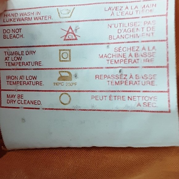 Vintage 100% Silk Sleeveless Top Blouse Yellow Gold, Made in Canada, Size 10 - Picture 8 of 8